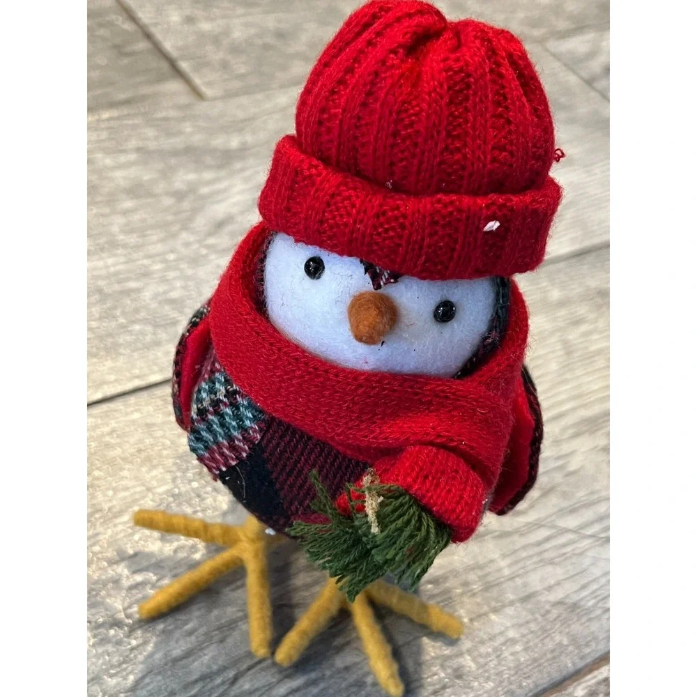 Target Bird BRIGGS Spritz Featherly Friends Wondershop‎ Christmas Holiday Plaid